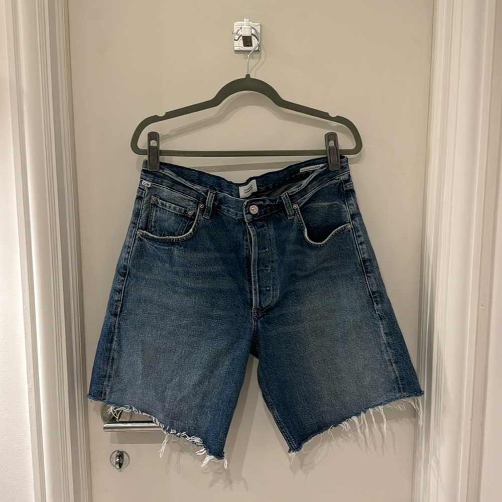 Citizens of Humanity Ayla shorts in Maxwell wash
